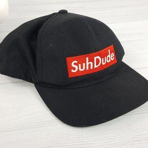 Suh Dude Embordered Snapback Cap Hat Nick Colletti Tanner Getter What's Up Dude?